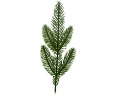 Dirbtinė eglės šakelė, 25 cm