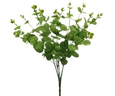 Dirbtinė eukalipto puokštė, 48 cm
