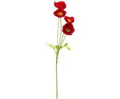 Dirbtinė gėlė aguona, 58 cm