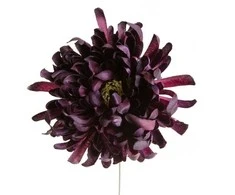 Dirbtinė gėlė chrizantemos žiedas - Violetinė