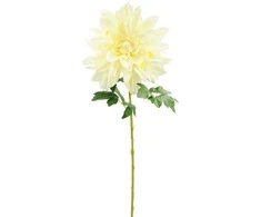 Dirbtinė gėlė jurginas su kotu, 78 cm - Raudona
