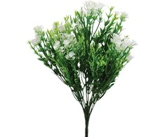 Dirbtinė gėlės puokštė, 37 cm