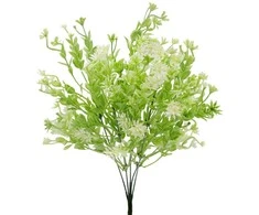 Dirbtinė gėlių puokštė, 37 cm