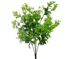 Dirbtinė gėlių puokštė, 38 cm