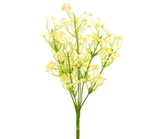 Dirbtinė geltona gubojos puokštė, 30 cm