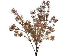 Dirbtinė gėlyčių puokštė, 36 cm - Rožinė