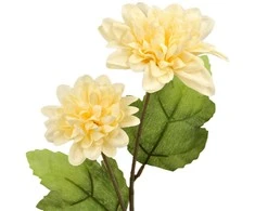 Dirbtinė jurginų puokštė, 47 cm - Koralų
