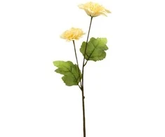 Dirbtinė jurginų puokštė, 47 cm - Raudona