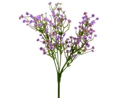 Dirbtinė violetinė gubojos puokštė, 30 cm