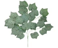 Dirbtinė vynuogės lapų šaką, 70 cm