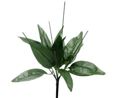 Dirbtinės gėlės kotelis su lelijos lapais, 30 cm