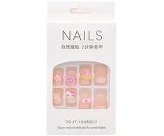 Dirbtiniai priklijuojami nagai mergaitėms, 12 vnt. - 6