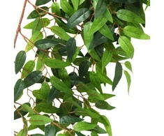 Dirbtinio fikuso lapų girlianda, 170 cm