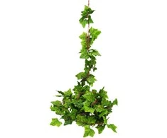 Dirbtinių Gebenės lapų girlianda, 240 cm