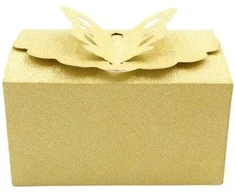 Dovanų dėžutė, 7,5x13x5 cm - Auksinė