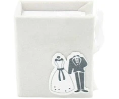 Dovanų dėžutė vestuvėms, 6x7x3 cm