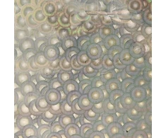 Celofaninis blizgantis sidabrinis dovanų popierius, 70x100 cm