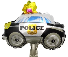 Folinis balionas Policijos mašina, 20 cm