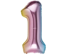 Folinis balionas - skaičius 1, 95 cm
