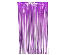 Folinių juostelių dekoracija, šviesiai violetinė