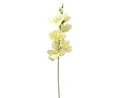 Gelsvas dirbtinis kardelis ant koto, 57 cm