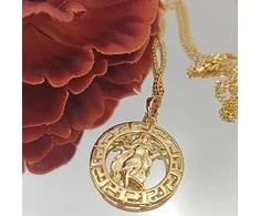 Grandinėlė su zodiako ženklu Mergelė, 49 cm