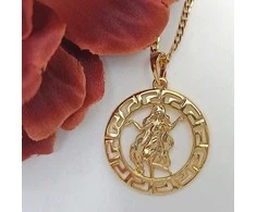 Grandinėlė su zodiako ženklu Mergelė, 49 cm