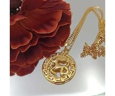 Grandinėlė su zodiako ženklu Ožiaragis, 49 cm