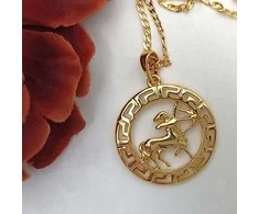 Grandinėlė su zodiako ženklu Šaulys, 49 cm