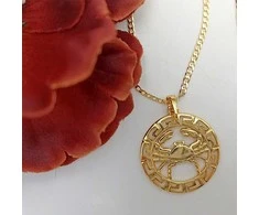 Grandinėlė su zodiako ženklu Vėžys, 49 cm