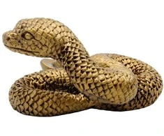 Gyvatės statulėlė, h 5,5 cm