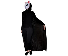 Helovino apsiaustas su gobtuvu, 130 cm