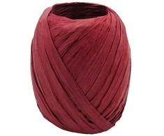 Juostelė Raffia dovanoms pakuoti, 20 m - Raudona
