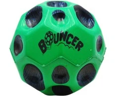 Kamuoliukas šokliukas "Bouncer", 7,6 cm - Žalia