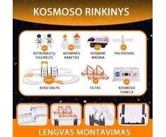 Kosmoso trasa, 60x53,2 cm
