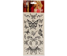 Laikinos tatuiruotės kūnui Drugeliai - 6
