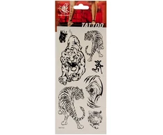 Laikinos tatuiruotės kūnui Tigras - 2