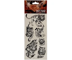 Laikinos tatuiruotės kūnui Tigras - 3
