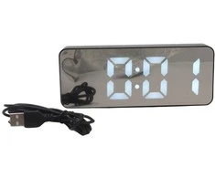 LED laikrodis su žadintuvu ir termometru