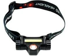 LED prožektorius ant galvos