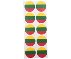 Lipdukai su trispalve