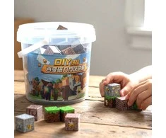 Magnetiniai Minecraft blokeliai, 150 vnt.
