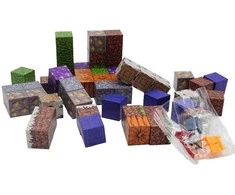 Magnetiniai Minecraft blokeliai, 50 vnt.