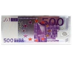 Magnetukas 500 eurų baknotas