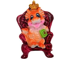 Magnetukas Drakoniukas - Raudona
