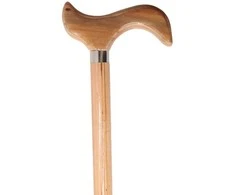Medinė vaikščiojimo lazda, 92 cm