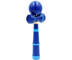 Medinis žaislas kendama, 28 cm - Juoda
