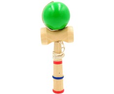 Medinis žaislas kendama, 18 cm
