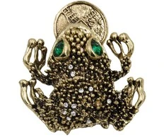 Metalinė varlė, 6x6 cm