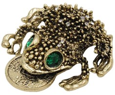 Metalinė varlė, 6x6 cm